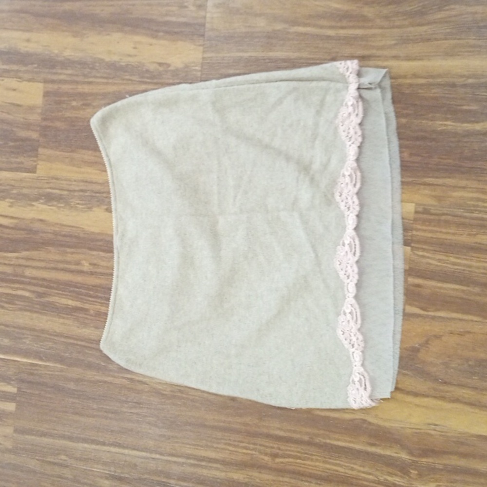 Vintage Skirt with Lace Detail Size Medium - Picture 6 of 7
